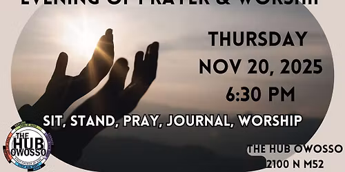 Evening of PRAYER & WORSHIP