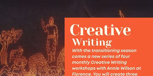 CREATIVE WRITING with Annie Wilson - \u00a315
