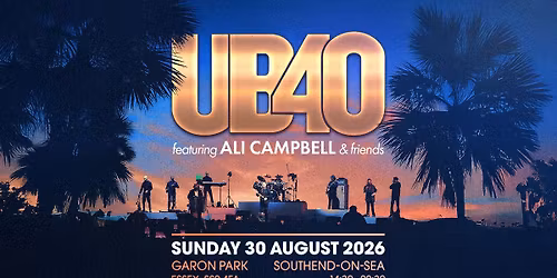 UB40 ft Ali Campbell @ Southend 