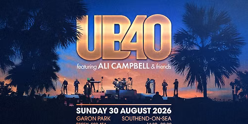 UB40 ft Ali Campbell @ Southend