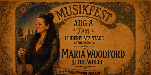 Maria Woodford & the Wheel at Musicfest 2026