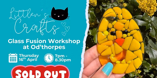 Spring Glass Fusion Workshop at Od\u2019Thorpes