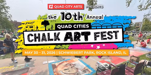 The 10th Annual Quad Cities Chalk Art Fest