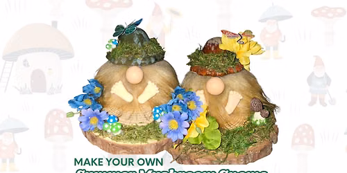 Make Your Own Summer Mushroom Gnome