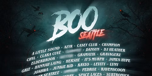 Boo Seattle - Saturday