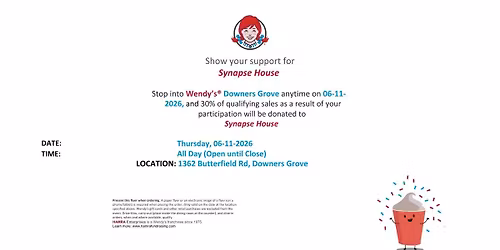 Dine Out Wendy's Fundraiser for Synapse House