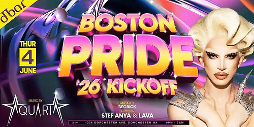 Boston Pride '26 Kickoff w\/ DJ AQUARIA