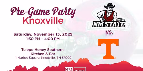 NMSU vs. TENNESSEE Pre-Game Party 