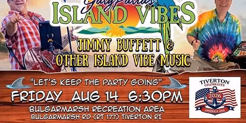 2026 Tiverton Summer Concert Series: Gary Faria