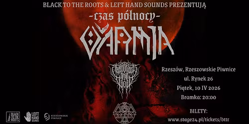 czas p\u00f3\u0142nocy - VARMIA + Three Eyes of the Void, BaarRa, Rzesz\u00f3w, 10 IV 2025, Rzeszowskie Piwnice