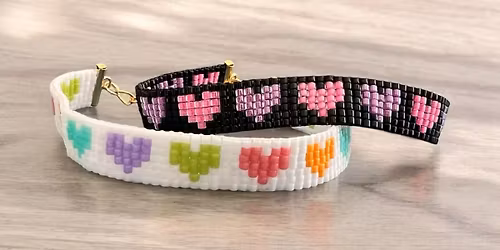 Workshop: Beaded Valentine Loom Bracelets 