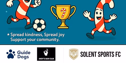 Solent Sports FC Gosport AMC\/Dogs Charity Candy Cane Cup Match
