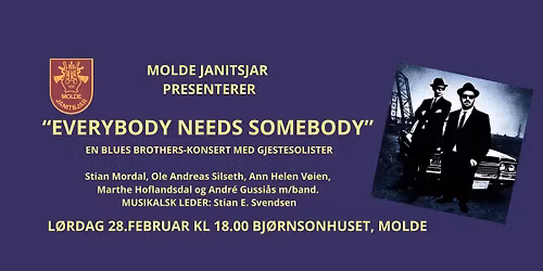 "Everybody Needs Somebody" - En Blues Brothers-konsert!