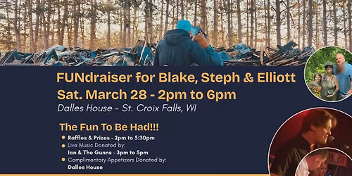 FUNdraiser after House Fire for Blake Paulson, Steph and Elliott
