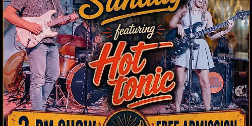 Jazzy Sunday ft. HOT TONIC QUARTET | SUN JUNE 7 | Cage Brewing | 3pm