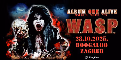 W.A.S.P. "Album One Alive 2025" u Zagrebu!