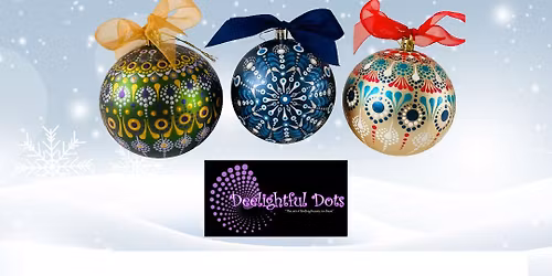 Festive Bauble Mandala Art Workshop 