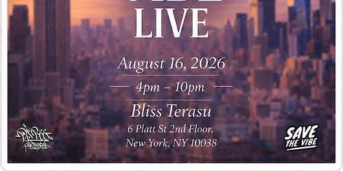 Save the Vibe Live