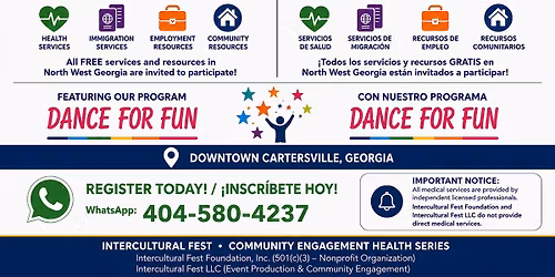 Interculturalfest Community Engagement Health Series | Feria de Salud