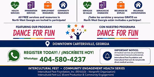 Interculturalfest Community Engagement Health Series | Feria de Salud
