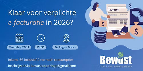 Infoavond over e-facturatie