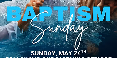 Pentecost & Baptism Sunday