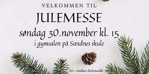 Julemesse - Sandnes skulemusikk