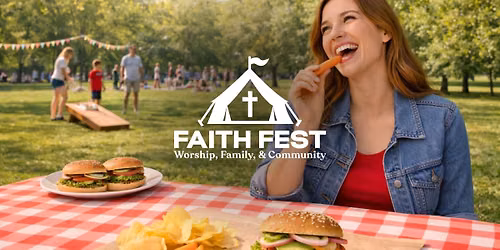 Veggie Burger Bash at Faith Fest