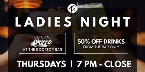 Ladies' Night with DJ Apollo