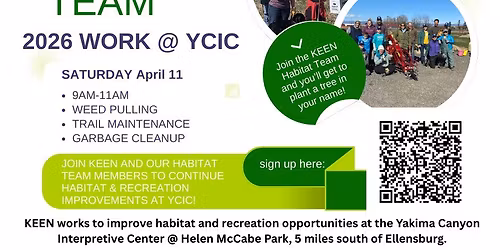 KEEN Habitat Team - Spring Cleanup!