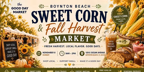 Sweet Corn Market + Fall Harvest Market 
