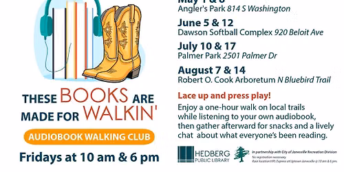 These Books are Made for Walkin' Audiobook Walking Club 