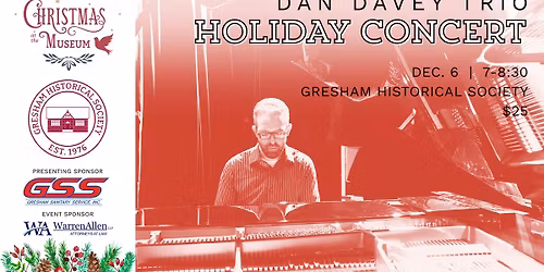 Dan Davey Trio Holiday Concert