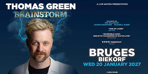 Thomas Green: Brainstorm | Biekorf Brugge
