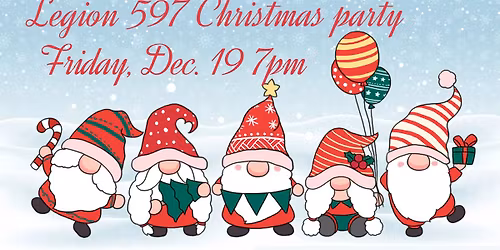 Legion 597 Family Christmas Party