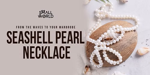 Seashell Pearl Necklace