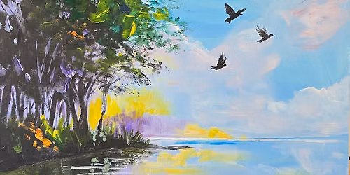 WARRINGTON Paint Night - Beyond the Horizon