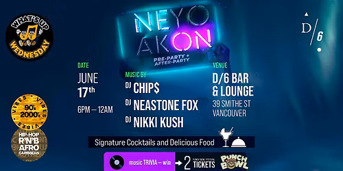 What\u2019s Up Wednesday NEON World Cup Edition | After Work Party