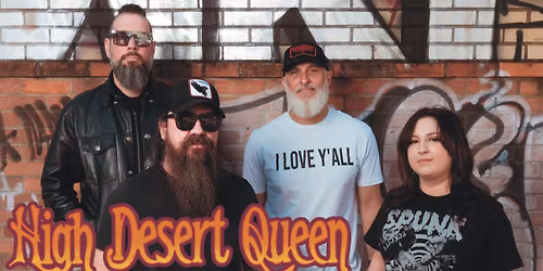 Live: HIGH DESERT QUEEN | "Texas Desert Rock" \u2013 Stuttgart \/ Goldmark's + Support: BLACK OCEAN'S EDGE