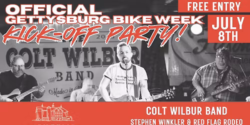 The Official Gettysburg Bike Week Kick-off Party!