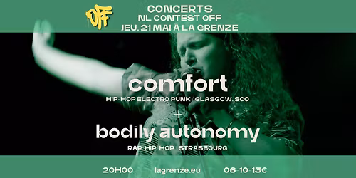 Comfort + Bodily Autonomy x NL Contest OFF \u00e0 La Grenze