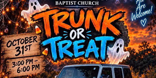 Halloween Trunk or Treat 