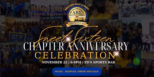 Sweet 16 Chapterversary Celebration
