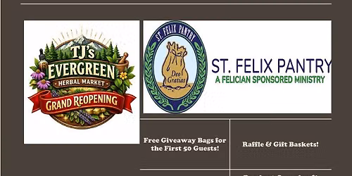 Grand Reopening @ TJ's Evergreen Herbal Market (NEW OWNERSHIP)