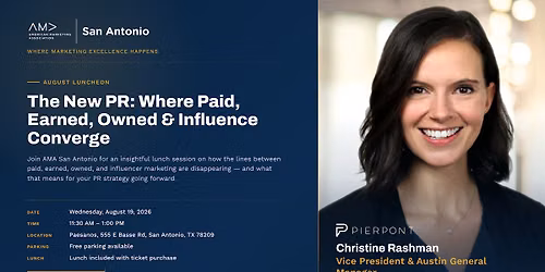 The New PR: Where Paid, Earned, Owned & Influence Converge