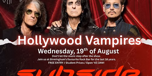 Hollywood Vampires aftershow party!