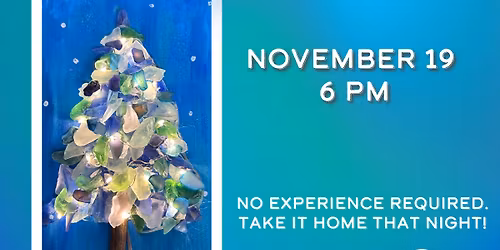 SOLD OUT! Lighted Sea glass Trees!