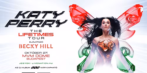 Katy Perry, support: Becky Hill | Budapest 2025