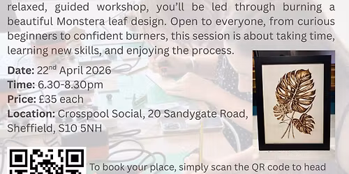 Pyrography Workshop Crosspool Social