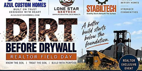 DIRT BEFORE DRYWALL